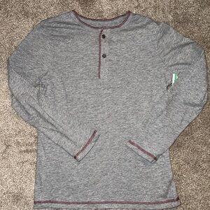 NWOT!! Joe Fresh Boy’s Long Sleeve Henley Tshirt. Size 14 XL